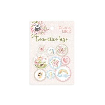 Piatek P13 - Stanzteile "Believe in Fairies" Decorative Tags 01