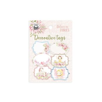 Piatek P13 - Stanzteile "Believe in Fairies" Decorative Tags 04