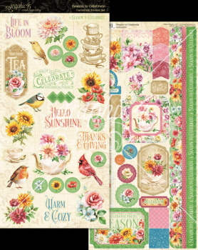 Graphic 45 - Aufkleber "Season to Celebrate" Sticker