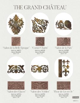 Re-Design with Prima - Schablone "Petit Trianon" Stencil 