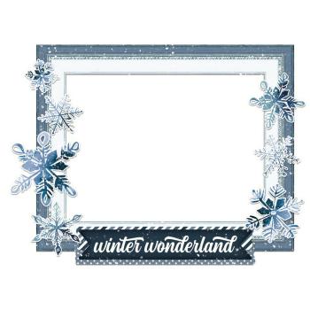 Simple Stories - Chipboard Frames "Simple Vintage Fresh Snow" 