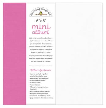 Doodlebug Design "Bubblegum" Mini Album 6x8 Inch