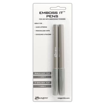 Ranger "Emboss It pens "Grey"