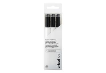 Cricut Joy - Permanent Markers 1.0 "Black" 3er Set