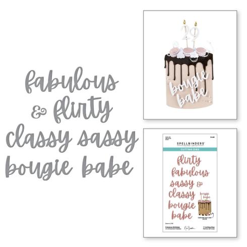 Spellbinders - Stanzschablone "Fabulous Birthday" Dies