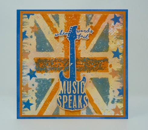 Visible Image - Stempelset A6 "Music Speaks" Clear Stamps