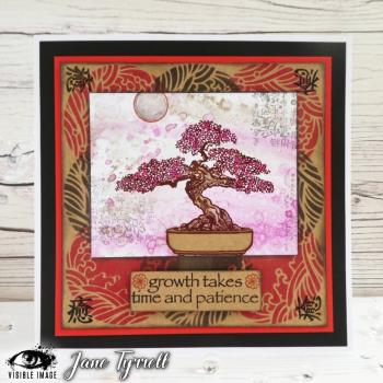 Visible Image - Stempelset A6 "Resilient Bonsai" Clear Stamps
