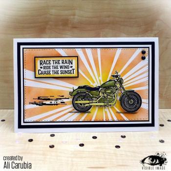 Visible Image - Stempelset A6 "Ride The Wind" Clear Stamps