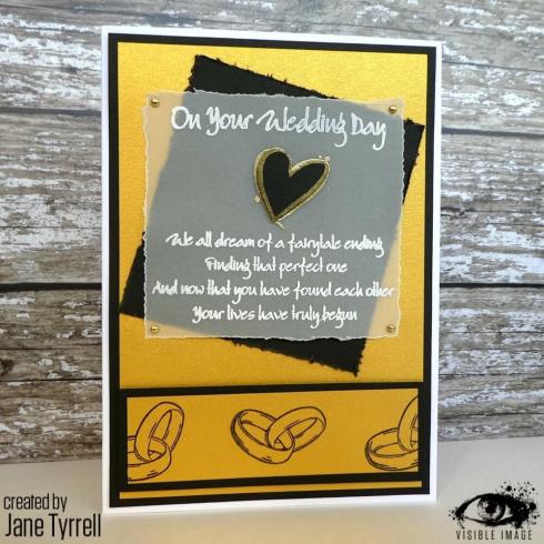 Visible Image - Stempelset A7 "Wedding Day" Clear Stamps