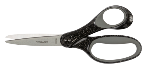 Fiskars - Schulschere "Glitter Black" School Scissors 18cm
