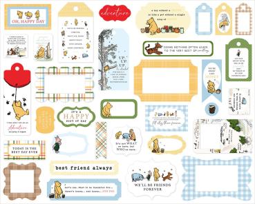 Preview: Echo Park - Stanzteile & Anhänger "The House At Pooh Corner" Frames & Tags 