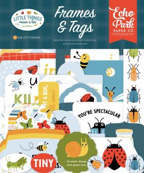 Echo Park - Stanzteile & Anhänger "Little Things Mean A Lot" Frames & Tags 