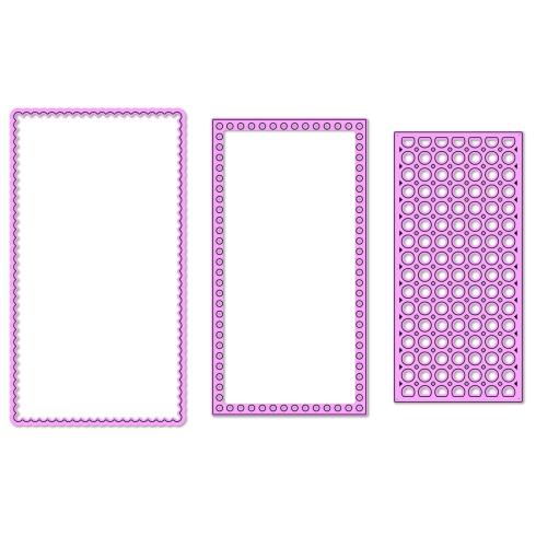 Nellie Snellen - Stanzschablone "Kreise" Multi Frame Dies