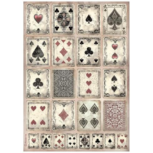 Stamperia - Decopatch Papier "Selection" Decoupage A4 - 6 Bogen  