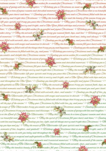 Ciao Bella - Pergamentpapier "The Nutcracker" Vellum A4 - 6 Bogen