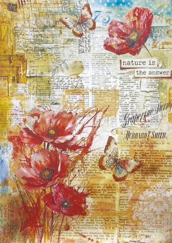 Ciao Bella - Designpapier "Gold" Deluxe Paper Pack A4 - 5 Bogen