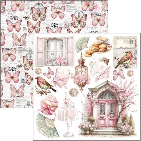 Ciao Bella - Stanzteile "Timeless Moments" Fussy Cut Pad - 24 Bogen