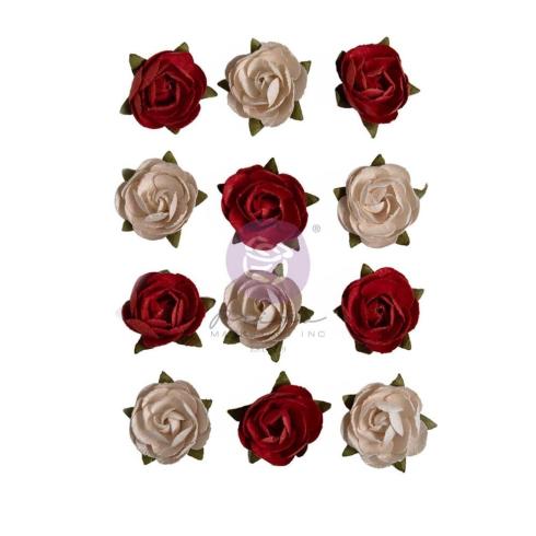 Prima Marketing - Papier Blumen "Return To Wonderland" Flowers Rose Garden