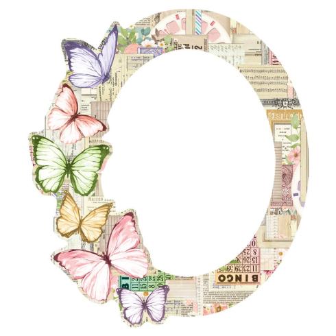 Simple Stories - Chipboard Frames "Vintage Flower Shoppe" 