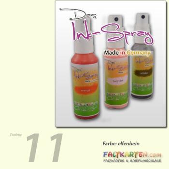 Das Ink-Spray auf Wasserbasis 50 ml in elfenbein