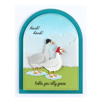 Spellbinders - Stempelset & Stanzschablone "Honk Honk" Clear Stamps & Dies