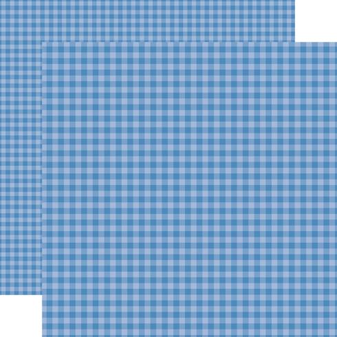 Echo Park - Designpapier "Bold Gingham" Collection Kit 12x12 Inch - 12 Bogen