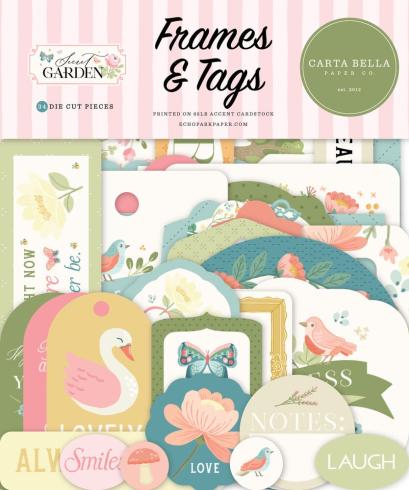 Carta Bella "Secret Garden" Frames & Tags
