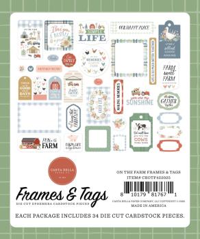 Carta Bella "On The Farm" Frames & Tags