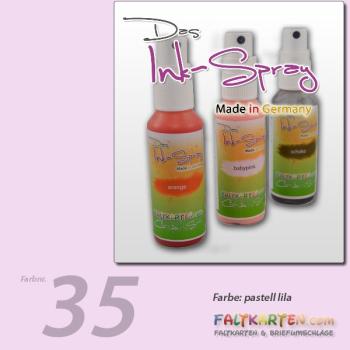 Das Ink-Spray auf Wasserbasis 50 ml in pastell lila