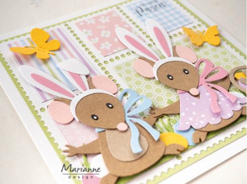 Marianne Design - Präge- und Stanzschalone "Easter Accessories" Collectables Dies