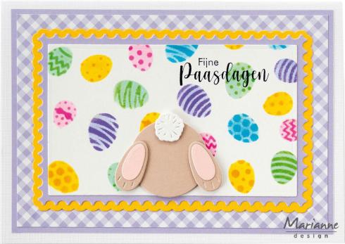 Marianne Design - Schablone 14,9x21cm "Easter Eggs" Stencil