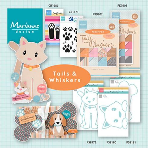 Marianne Design - Stanzschablone "Two Paws" Craftables Dies