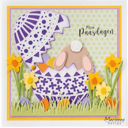 Marianne Design - Präge- und Stanzschablone "Bunny Pompom" Creatables Dies