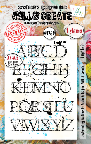 AALL and Create - Stempel A7 "Lost Ink" Clear Stamps