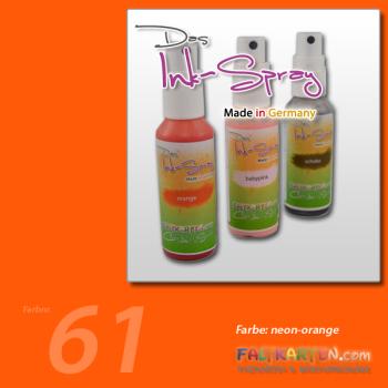 Das Ink-Spray auf Wasserbasis 50 ml in neon orange