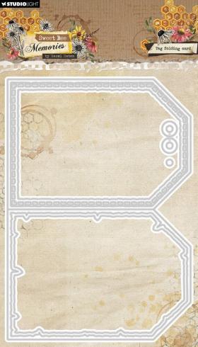Studio Light - Stanzschablone "Tag Folding Card" Dies