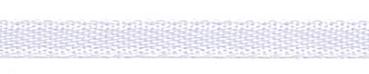 Satinband, weiss, Breite 3mm - Länge 10m