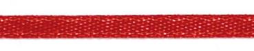 Satinband, rot, Breite 3mm - Länge 10m