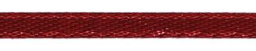 Satinband, dunkelrot, Breite 3mm - Länge 10m