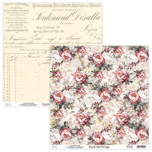 Mintay Papers - Designpapier "See You In Paris" Scrapbooking Paper Pad 12x12 Inch - 12 Bogen