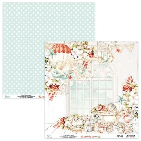Mintay Papers - Designpapier "Lullaby Lane" Scrapbooking Paper Pad 12x12 Inch - 12 Bogen