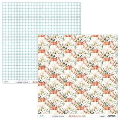 Mintay Papers - Designpapier "Lullaby Lane" Scrapbooking Paper Pad 12x12 Inch - 12 Bogen