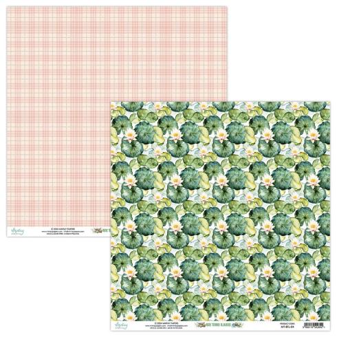Mintay Papers - Designpapier "By The Lake" Scrapbooking Paper Pad 12x12 Inch - 12 Bogen