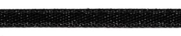 Satinband, schwarz,  Breite 10mm - Länge 4,5m