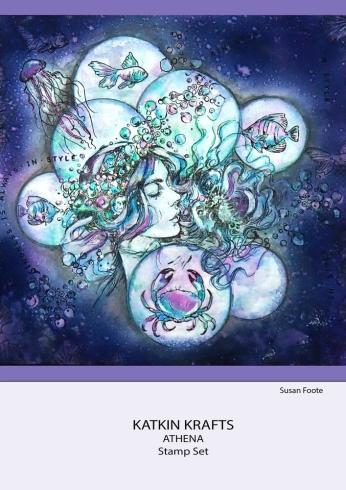 Katkin Krafts - Stempelset "Athena" Clear Stamps