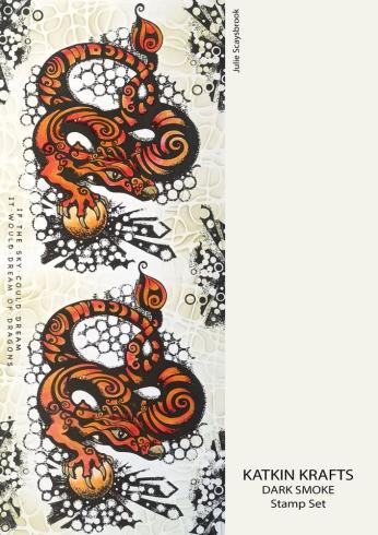 Katkin Krafts - Stempelset "Dark Smoke" Clear Stamps