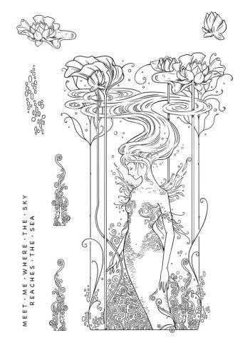 Katkin Krafts - Stempelset "Pearl" Clear Stamps