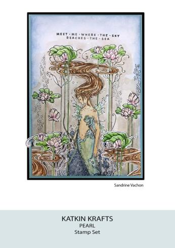 Katkin Krafts - Stempelset "Pearl" Clear Stamps