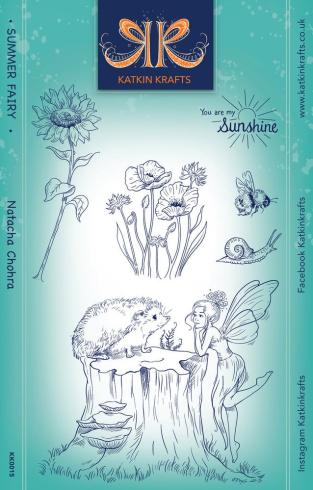 Katkin Krafts - Stempelset "Summer Fairy" Clear Stamps