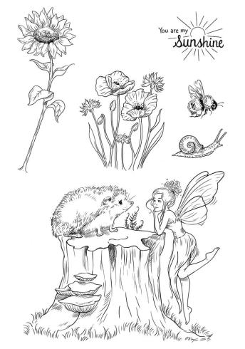 Katkin Krafts - Stempelset "Summer Fairy" Clear Stamps